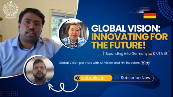 🌍 Global Vision: Business Collaboration Announcement | Akshay Shinde |